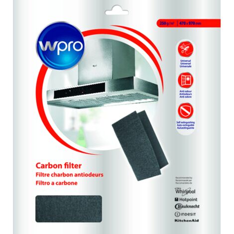 Filtre A Charbon Universel 970 X 470 Mm 484000008525 Pour HOTTE