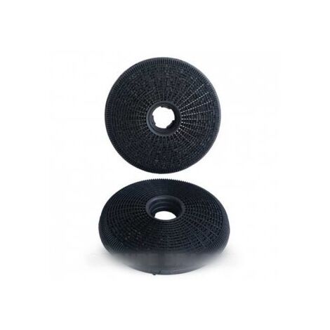 Filtre à charbon (x2) Ø190mm pour Hotte CANDY 49002519