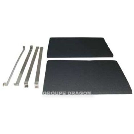 FILTRE A CHARBON (x2) POUR HOTTE THERMOR - SAUTER - BRANDT