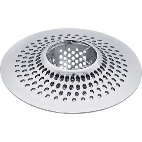 Filtre à cheveux pour baignoire et douche en acier inoxydable