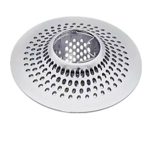 Filtre à cheveux pour baignoire et douche en acier inoxydable