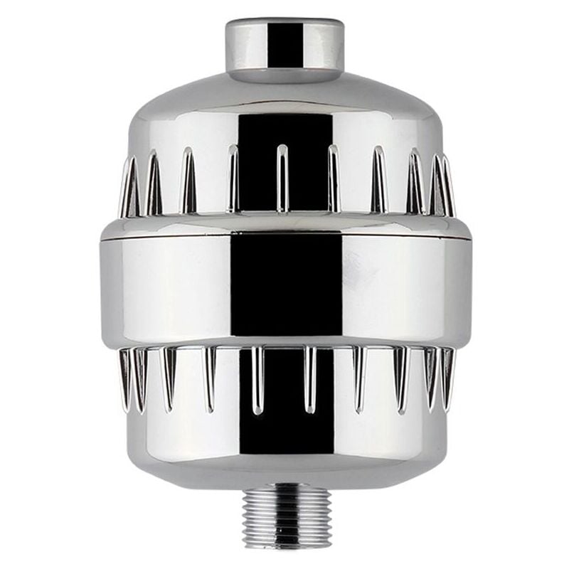 Filtre à Douche Purifie et Adoucit l'Eau - Anti Calcaire - Cartouche de filtre remplaçable à 15 étapes avec Vitamine c - Parfait pour Améliorer