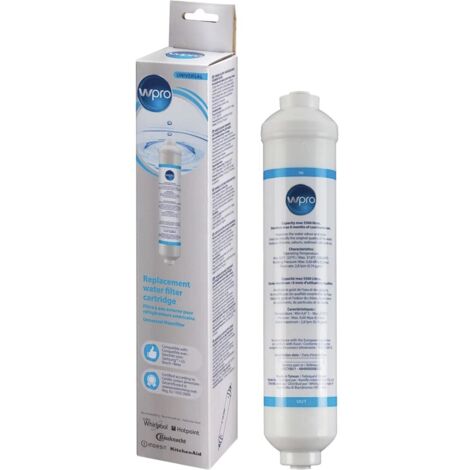 Filtre à eau américain pour réfrigérateur – Réduit le chlore et les impuretés – Compatible Samsung, LG, GE – Kit tuyau RWF012UN