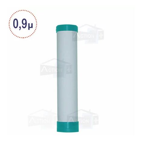 Filtre à Eau Céramique 0,9 micron 9 pouces 3/4