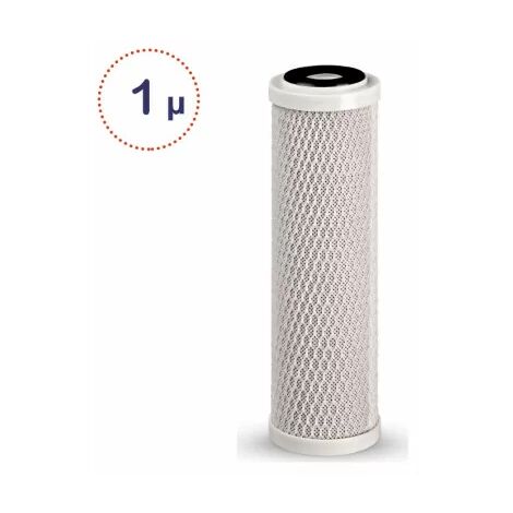 Filtre à eau charbon actif 1 micron
