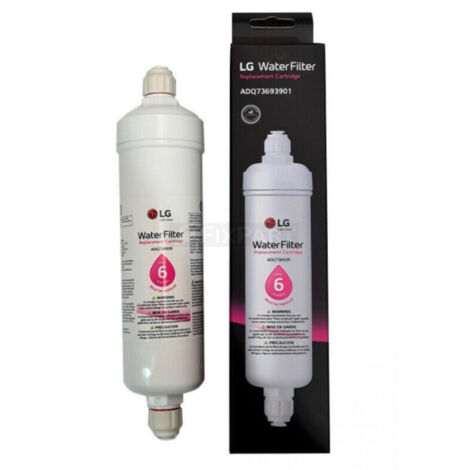 Filtre à eau de rechange pour réfrigérateur LG ADQ73693903 – Compatible avec modèles LG – Filtration efficace – Remplacement facile