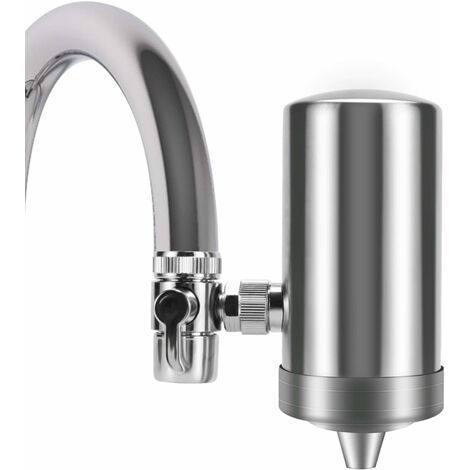 Filtre à Eau en Acier Inoxydable 304 ,Filtre à Eau sain Prime Eau système de Filtration d'eau, Filtre à Robinet pour Cartouches filtrantes,ladacèe