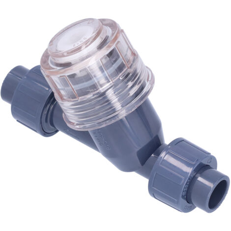Filtre à Eau en PVC 20mm avec Vanne de Régulation pour Agriculture et Industrie Chimique