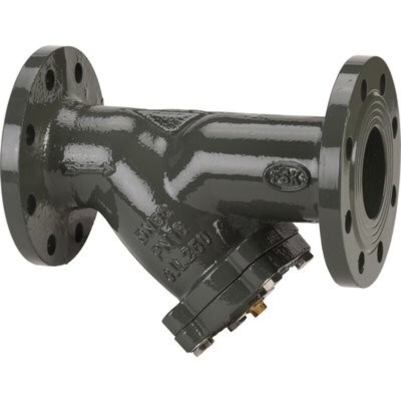 Sferaco - Filtre à tamis fonte - Cartouche inox - à bride Ø65