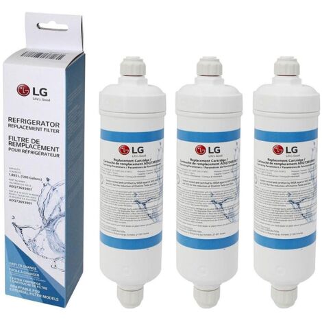 AllSpares Filtre à eau (4x) de Réfrigérateur pour LG LT1000P / AGF80300704 / ADQ74793501