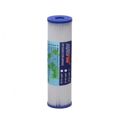 Filtre à eau plissé lavable 5 micron Aquapro