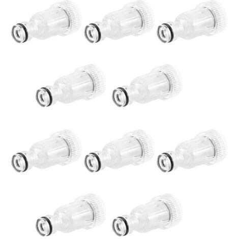 Filtre à eau pour machine à laver les voitures haute pression, 10 pièces (comme illustré)