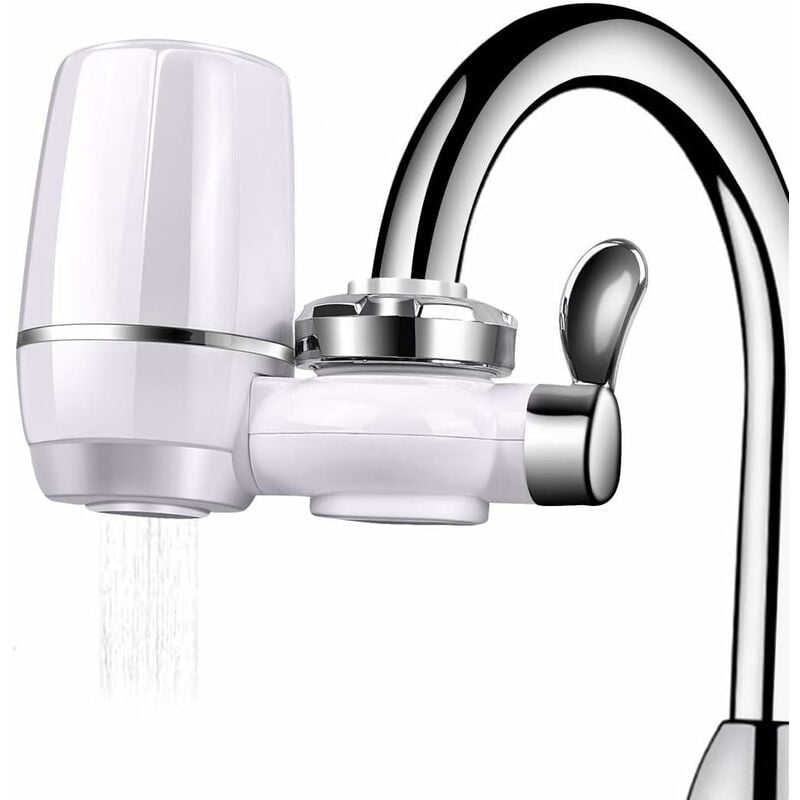 Filtre à eau pour robinet, purificateur d'eau très efficace et résistant aux éclaboussures Fei Yu