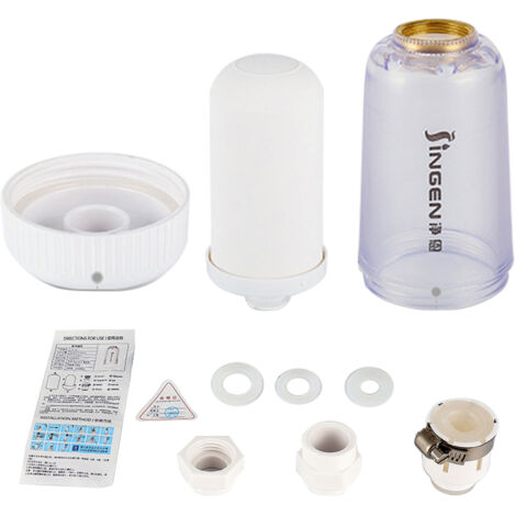 Filtre à Eau Robinet de Cuisine - Purificateur avec Cartouche pour Évier