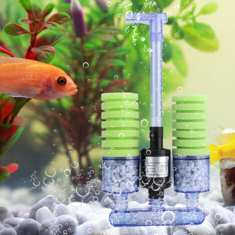 Filtre à Éponge Mini Pompe d'Aquarium pour Filtration Biologique et Aération, Adapté aux Petits Aquariums - AUTRES