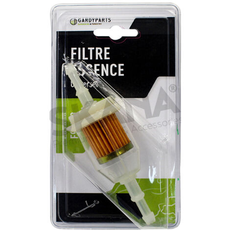 Filtre à Essence Universel De Type Champion ø: Entrée: 6,35 & 7,94mm. (sous Coque).