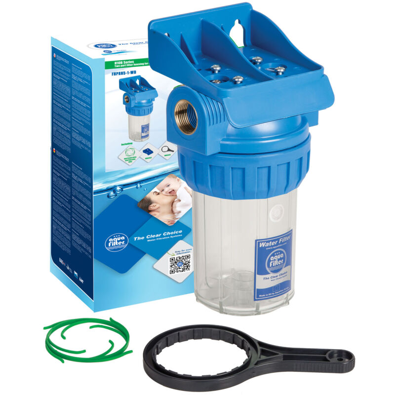 Aquafilter - Filtre trois parties 5' semble de filtration d'eau ligne 3/4' insert laiton