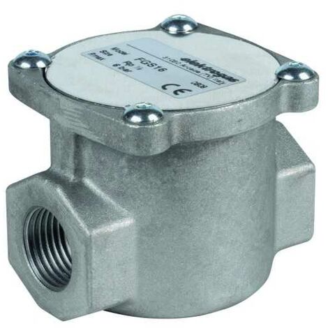 Filtre à gaz 6 bar raccord 1/2'' sans prise pression FGS16