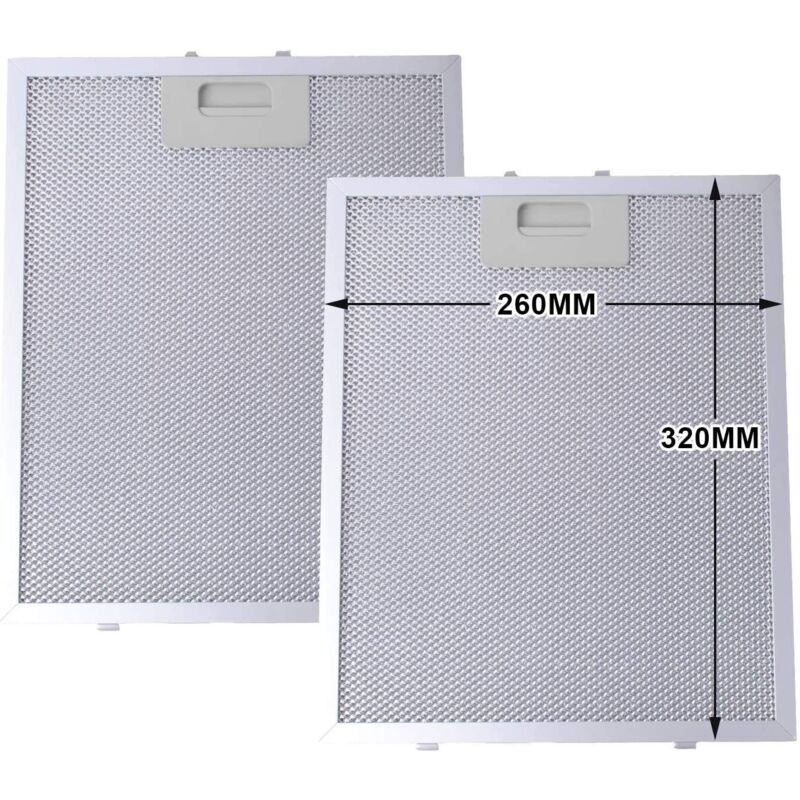 Allspares - Filtre à graisse en métal 259x319mm Klarstein 10032224 par