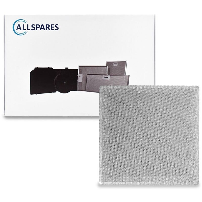 Allspares - Filtre à graisse en métal 284x283mm 298619 / 00298619 / LZ62010 / DHZ6201 par