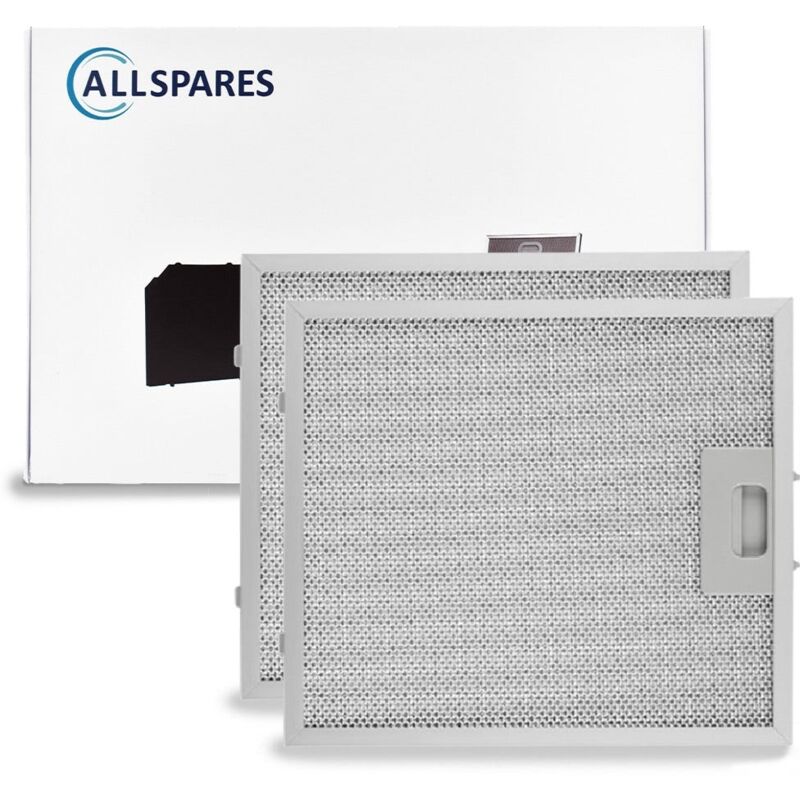 Allspares - Filtre à graisse en métal (2pcs) 259x293mm d'origine Klarstein 10032232