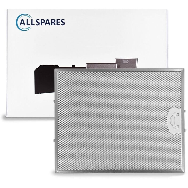 Allspares - Filtre à graisse en métal 352x284mm 49016227 / 288196 par