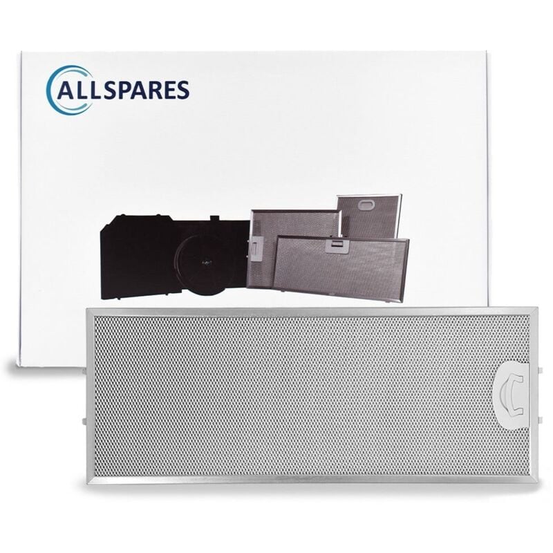 Allspares - Filtre à graisse en métal 468x183mm Atag 401468 par