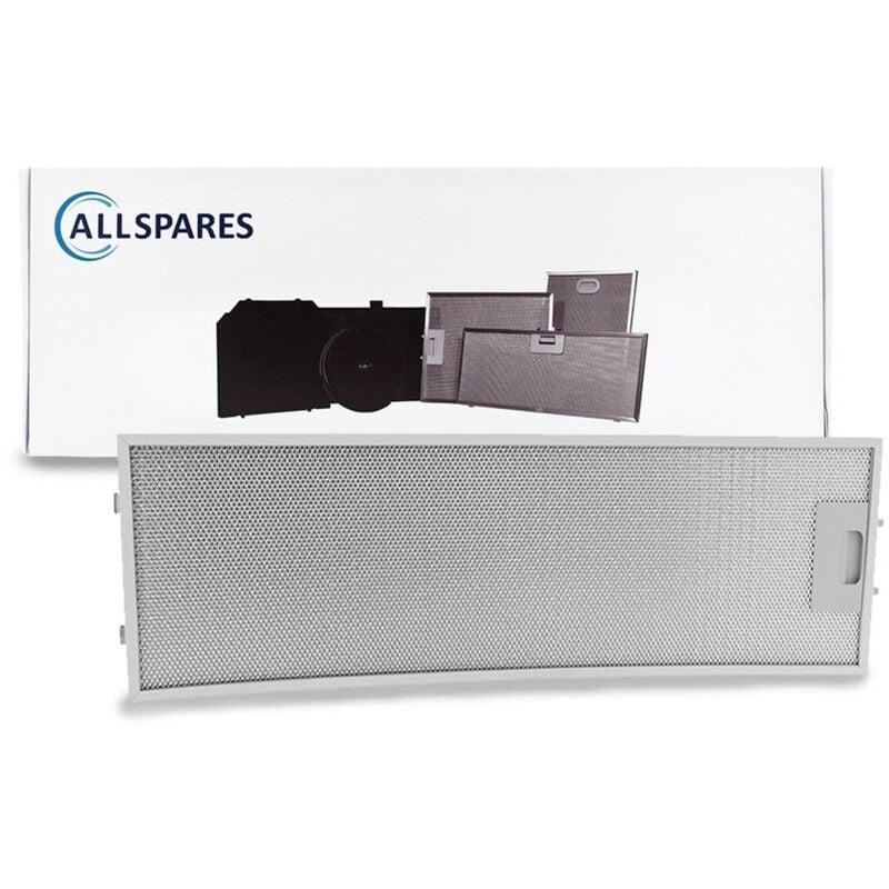Allspares - Filtre à graisse en métal 548x185mm Neff 357623 / 00357623 par
