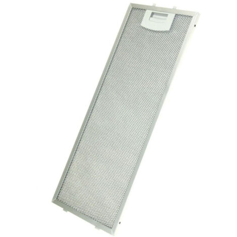FILTRE A GRAISSE METALLIQUE 44,5 x 17,5 x 1 CM POUR HOTTE BOSCH - SIEMENS - NEFF - BALAY