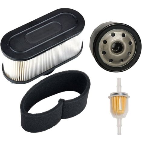 Filtre à huile avec préfiltre à air Compatible with moteur 4 temps Kawasaki FR651V FR691V FR730V FS481V FS541V FS600V FS651V FS691V FS730V (1 lot)