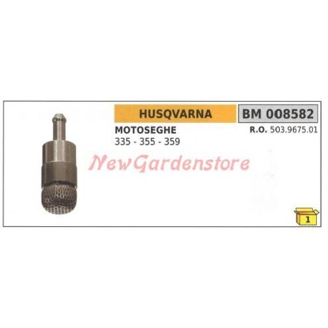 Filtre à huile HUSQVARNA pour tronçonneuse 335 355 359 008582
