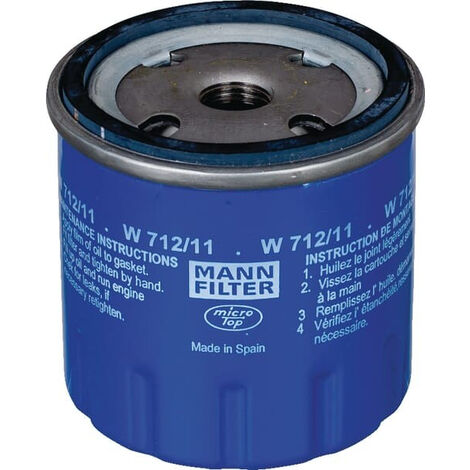 Filtre à huile MANN-FILTER W71211
