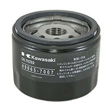 Filtre à huile moteur Kawasaki FR600V, FR691V, FX691V – Protection optimale – Dimensions 60mm x 76mm – Axe filetage 17.7mm – Kawasaki Power Tools