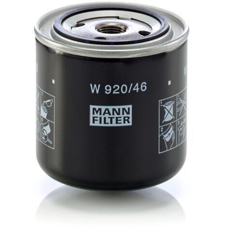 Filtre à huile type vissé Mann Filter W920/46