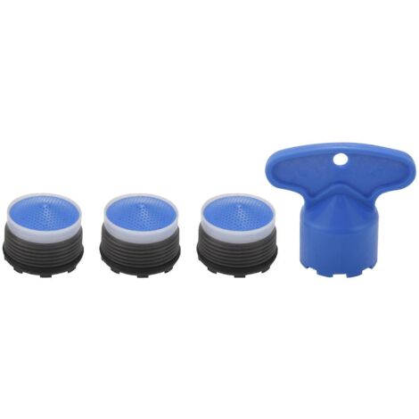 Filtre à insertion pour robinet 1,2 GPM, aérateur restrictif, 18,5 mm, paquet de 4