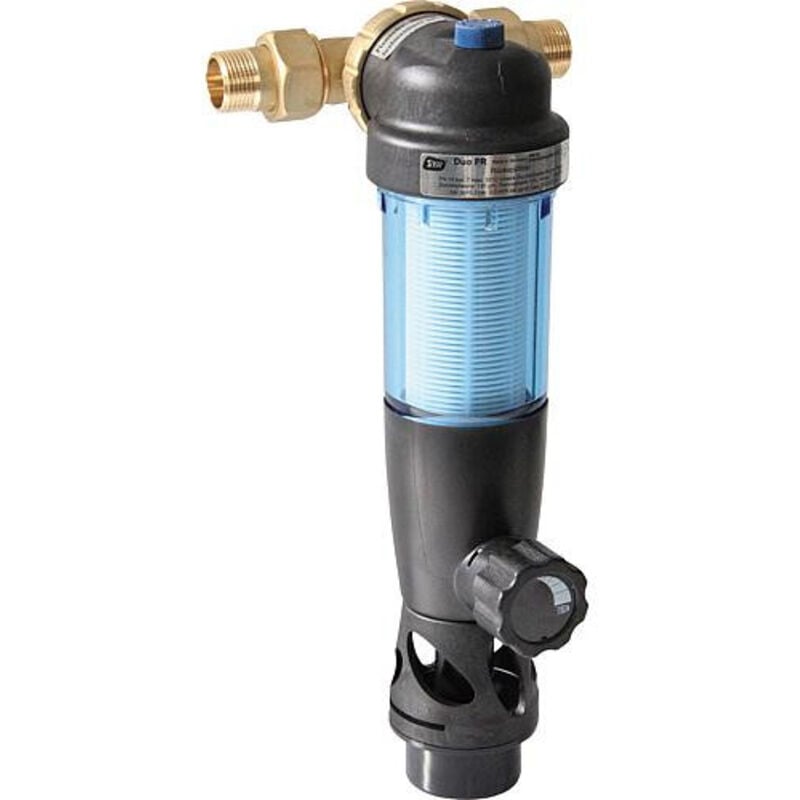 SYR - Filtre DuoFR sans réducteur de pression DN25 avec raccord 1''