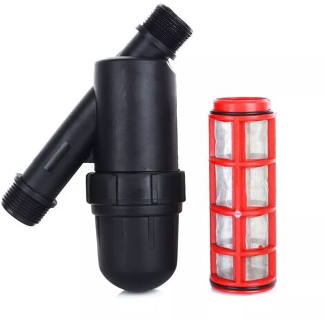 Filtre à mailles 1" pour tuyau de 32 mm, utilisé dans les systèmes d'irrigation et d'irrigation goutte à goutte.  Offre exclusive
