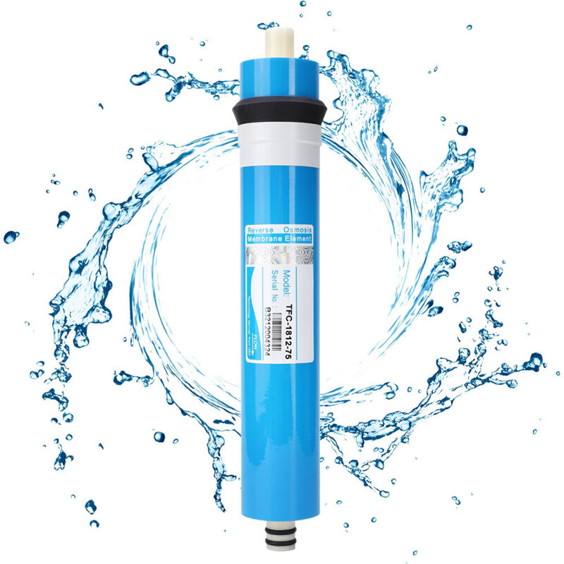 Rapanda - Filtre à membrane d'osmose inverse domestique 50/75/100 gpd Filtre pour système d'eau ro (75 gpd)