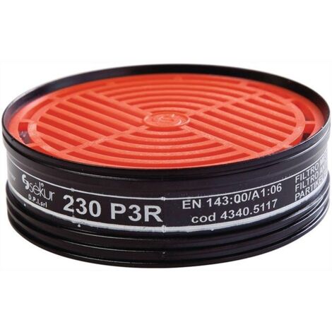 Filtre à particules 230 EN 143 P3 pour masque polaire 230/GAMMA/Silicone 2 pièces/bouteille