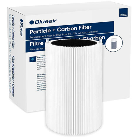 Filtre à particules et au charbon BLUE Pure 411