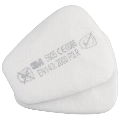 Filtre à particules P3 R - 1paires - 2135 - pour masque série 6000 - 3M FRANCE