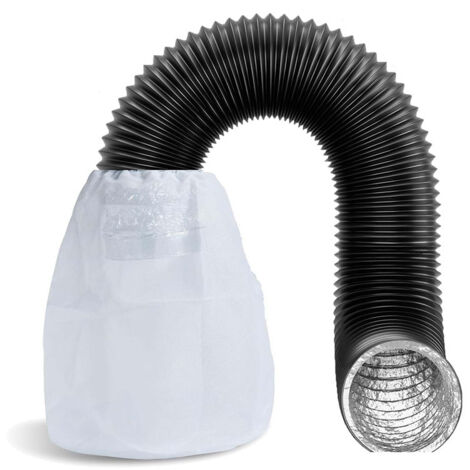 Filtre à peluches pour évacuation de sèche-linge. Sac filtrant en coton pour évacuation de sèche-linge. Filtre à peluches pour conduit