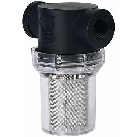 Filtre à pompe 20 mm/25 mm pour tuyau d'eau extérieur filtre multi-usage pour arrosage de jardin（20 mm，40 mailles）