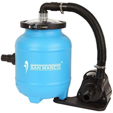 Filtre à sable avec aqualoon Sans vanne de sélection 4300 L/H