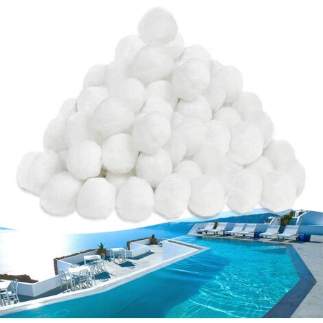 900g Boules De Filtre Piscine - Remplacent 32kg De Sable Pour Une Filtration Efficace
