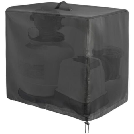 Filtre à sable spécialement conçu pour les piscines extérieures. Conception haut de gamme. Housse de protection anti-poussière, résistante aux UV et imperméable.