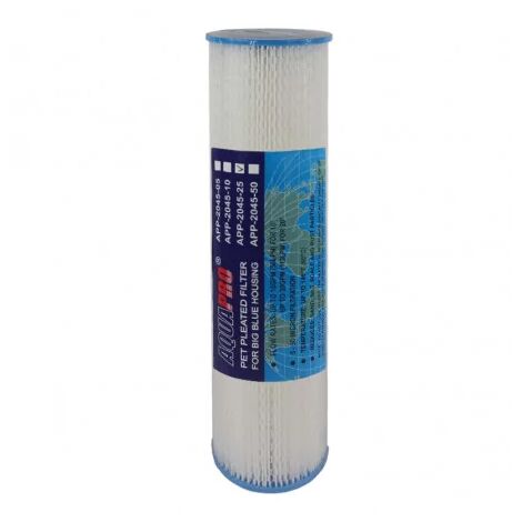Filtre à Sédiment 20 Pouces Plissé Big Blue 25 Microns