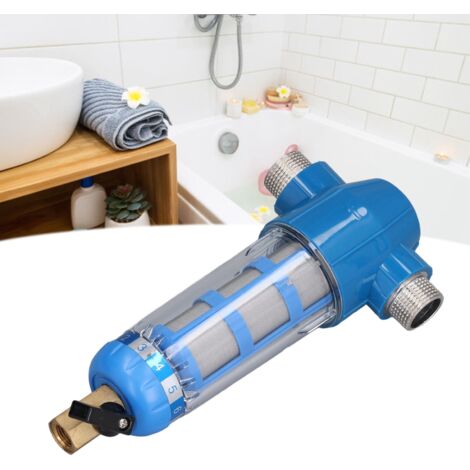 Filtre à Sediments Inox pour Système d'Arrosage Automatique Fermier - Robinet G3/4 Démontable et Lavable