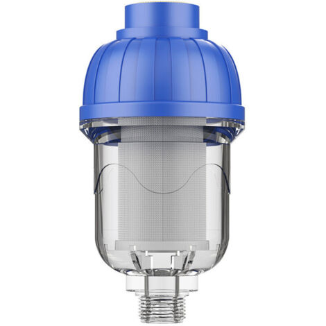 Filtre à sédiments réutilisable de 1,27 cm, filtre à sédiments rotatif, filtre à eau en maille d'acier inoxydable 316 de 40 μm, adapté aux machines à laver et aux chauffe-eau