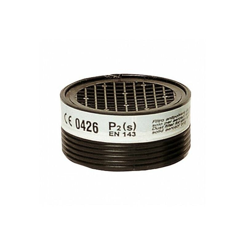 Boite de 8 - Filtres P2 poussière + fumée non toxique - pas vis spécifique - pour eurmask uno/duo